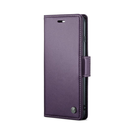 iPhone 7 Plus Litchi Texture RFID Anti-theft Leather Phone Case with Butterfly Buckle, Stand & Card Wallet with TPU Shell