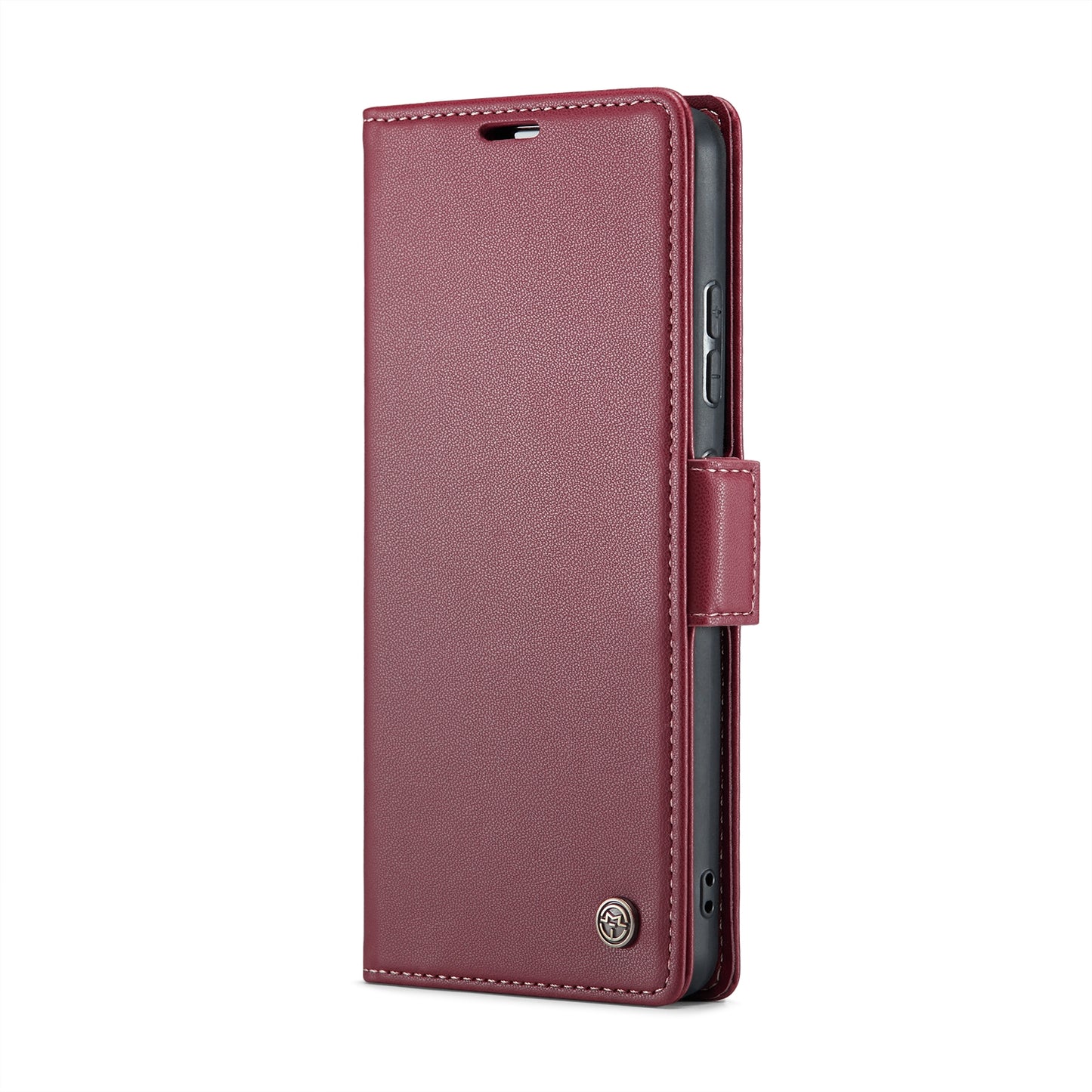 Xiaomi 13 Litchi Texture RFID Anti-theft Leather Phone Case with Butterfly Buckle, Stand & Card Wallet with TPU Shell