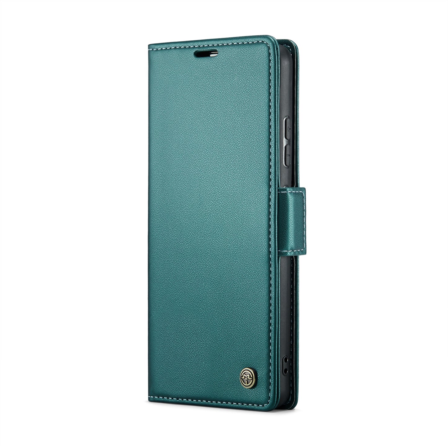Xiaomi 13 Litchi Texture RFID Anti-theft Leather Phone Case with Butterfly Buckle, Stand & Card Wallet with TPU Shell
