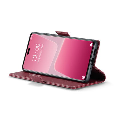 Xiaomi 13 Lite Litchi Texture RFID Anti-theft Leather Phone Case with Butterfly Buckle, Stand & Card Wallet with TPU Shell