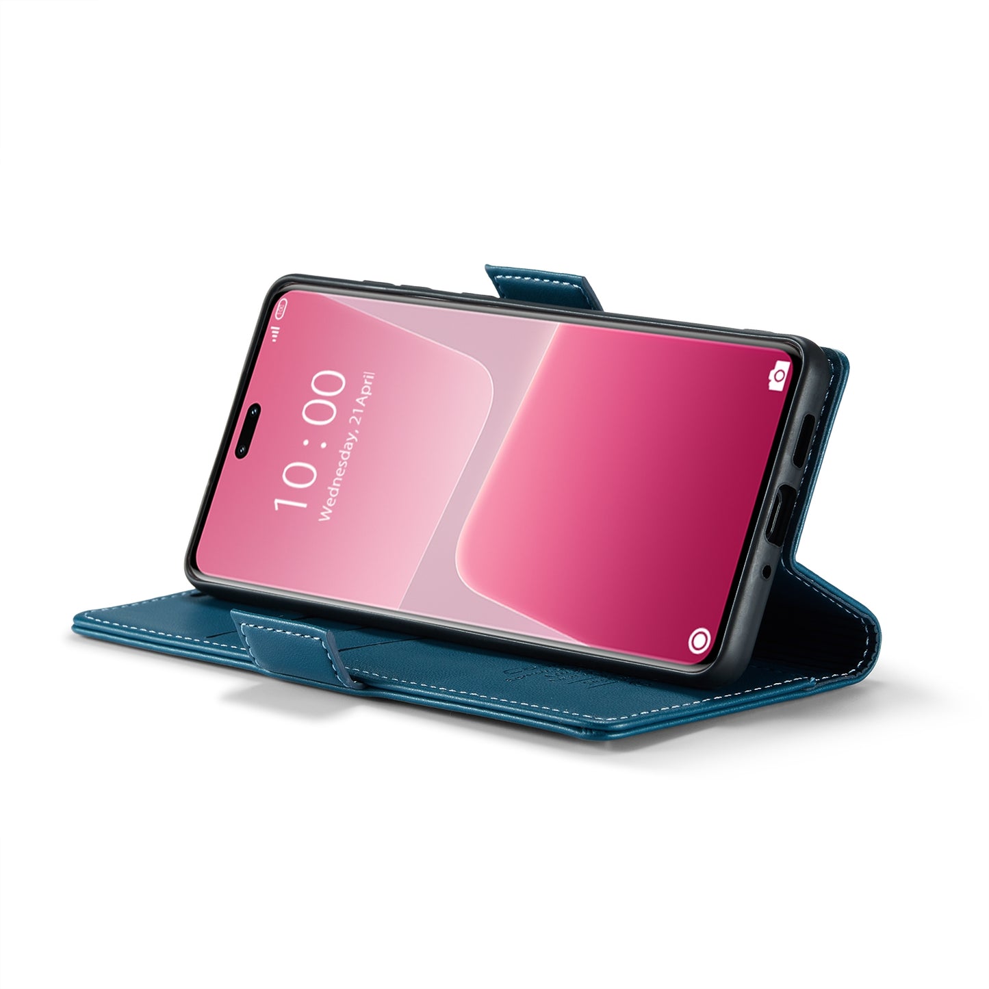 Xiaomi 13 Lite Litchi Texture RFID Anti-theft Leather Phone Case with Butterfly Buckle, Stand & Card Wallet with TPU Shell