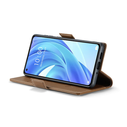 Xiaomi Mi 11 Lite Litchi Texture RFID Anti-theft Leather Phone Case with Butterfly Buckle, Stand & Card Wallet with TPU Shell