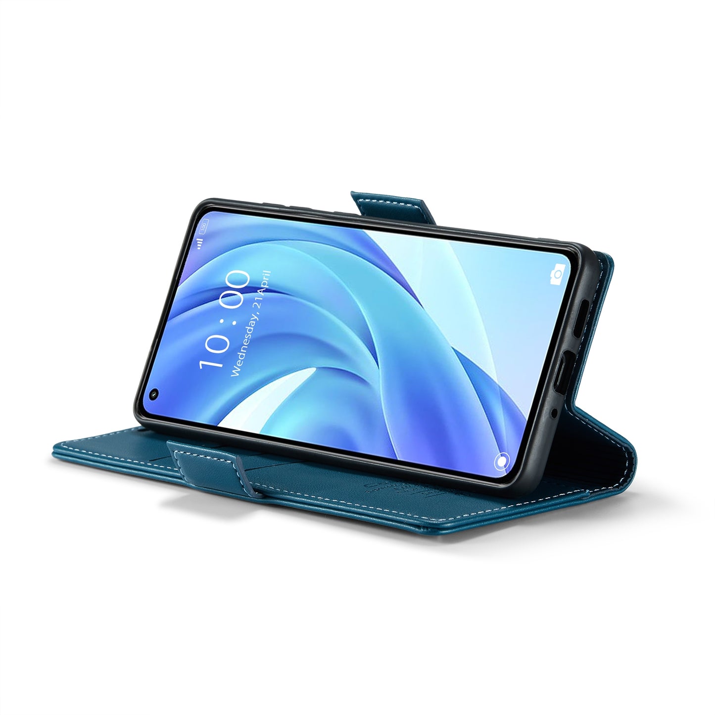 Xiaomi Mi 11 Lite Litchi Texture RFID Anti-theft Leather Phone Case with Butterfly Buckle, Stand & Card Wallet with TPU Shell