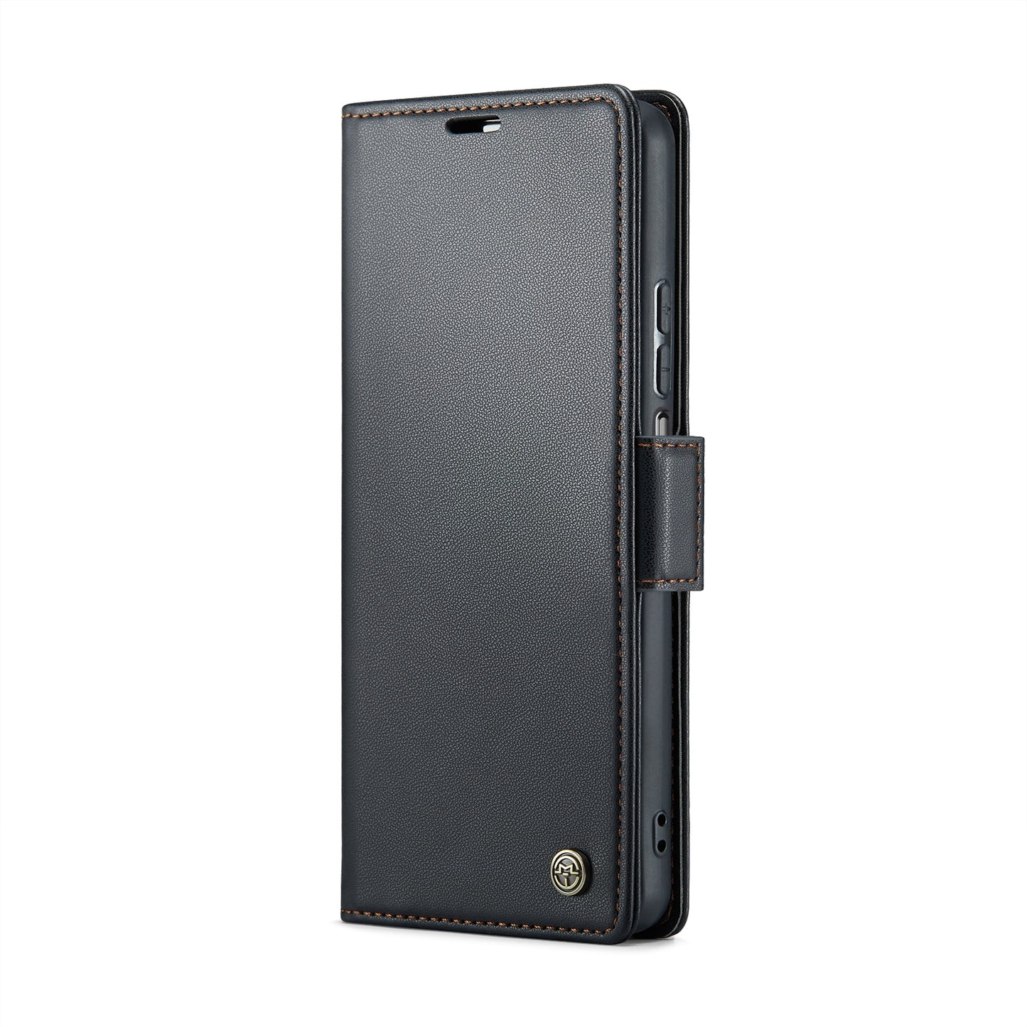Xiaomi Redmi Note 11S Global Litchi Texture RFID Anti-theft Leather Phone Case with Butterfly Buckle, Stand & Card Wallet with TPU Shell