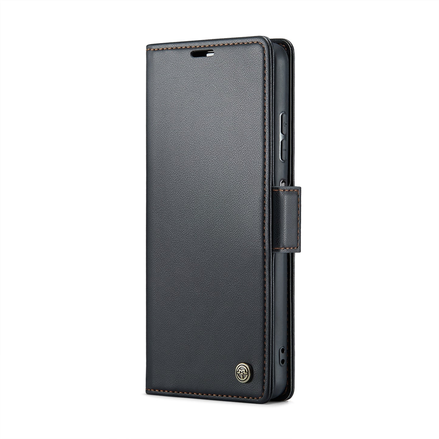Xiaomi Redmi Note 12 Pro 5G Global Litchi Texture RFID Anti-theft Leather Phone Case with Butterfly Buckle, Stand & Card Wallet with TPU Shell
