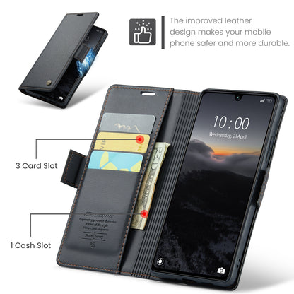 Xiaomi Redmi 13C 4G/5G Litchi Texture RFID Anti-theft Leather Phone Case with Butterfly Buckle, Stand & Card Wallet with TPU Shell