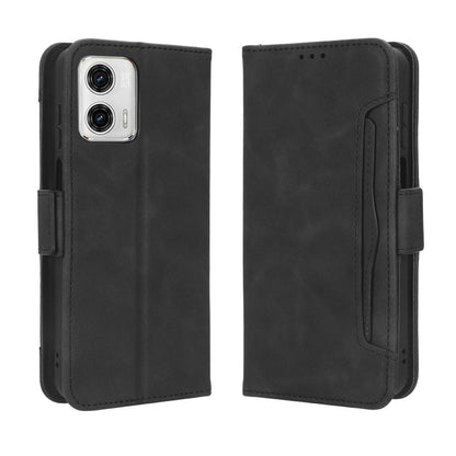 Motorola Moto G 5G 2023 Skin Feel PU Leather Wallet Phone Case with Card Slots, Cash Pocket, Magnetic Closure, Built-In Stand, Full Protection TPU Cover