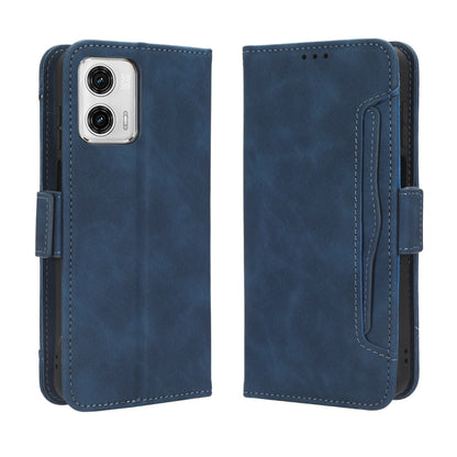 Motorola Moto G 5G 2023 Skin Feel PU Leather Wallet Phone Case with Card Slots, Cash Pocket, Magnetic Closure, Built-In Stand, Full Protection TPU Cover