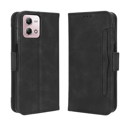 Motorola Moto G Stylus 5G 2023 Skin Feel PU Leather Wallet Phone Case with Card Slots, Cash Pocket, Magnetic Closure, Built-In Stand, Full Protection TPU Cover