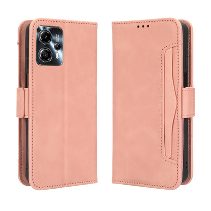 Motorola Moto G53 Skin Feel PU Leather Wallet Phone Case with Card Slots, Cash Pocket, Magnetic Closure, Built-In Stand, Full Protection TPU Cover