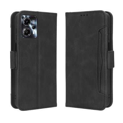 Motorola Moto G13 Skin Feel PU Leather Wallet Phone Case with Card Slots, Cash Pocket, Magnetic Closure, Built-In Stand, Full Protection TPU Cover