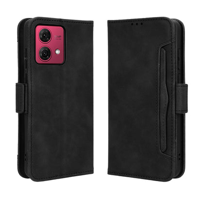 Motorola Moto G84 5G Skin Feel PU Leather Wallet Phone Case with Card Slots, Cash Pocket, Magnetic Closure, Built-In Stand, Full Protection TPU Cover