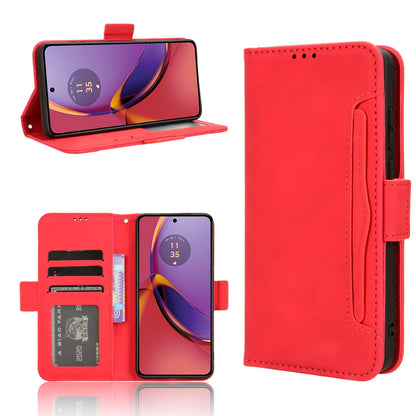 Motorola Moto G84 5G Skin Feel PU Leather Wallet Phone Case with Card Slots, Cash Pocket, Magnetic Closure, Built-In Stand, Full Protection TPU Cover