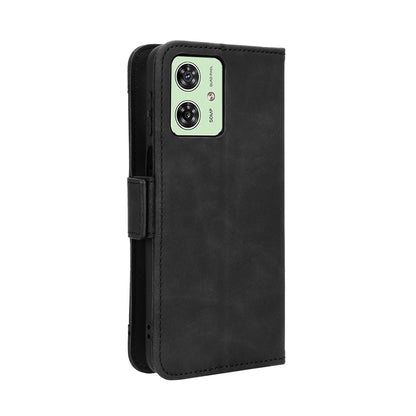 Motorola Moto G64 5G Skin Feel PU Leather Wallet Phone Case with Card Slots, Cash Pocket, Magnetic Closure, Built-In Stand, Full Protection TPU Cover
