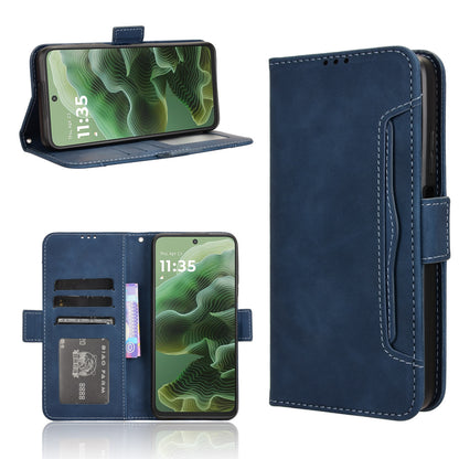 Motorola Moto G35 5G Skin Feel PU Leather Wallet Phone Case with Card Slots, Cash Pocket, Magnetic Closure, Built-In Stand, Full Protection TPU Cover