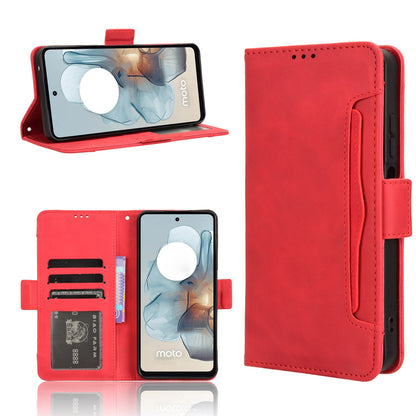 Motorola Moto G45 5G Skin Feel PU Leather Wallet Phone Case with Card Slots, Cash Pocket, Magnetic Closure, Built-In Stand, Full Protection TPU Cover