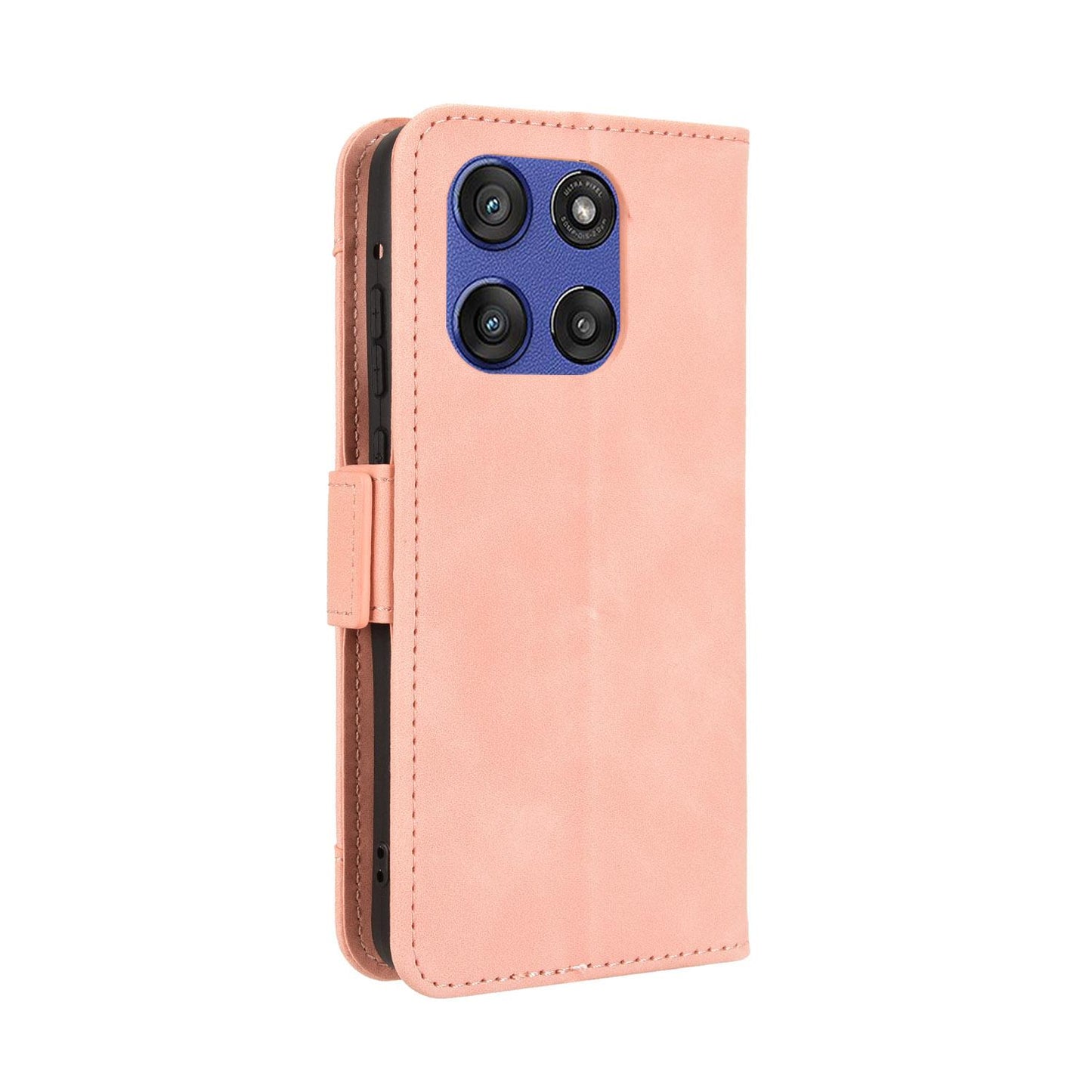 Motorola Moto G Stylus 5G 2025 Skin Feel PU Leather Wallet Phone Case with Card Slots, Cash Pocket, Magnetic Closure, Built-In Stand, Full Protection TPU Cover