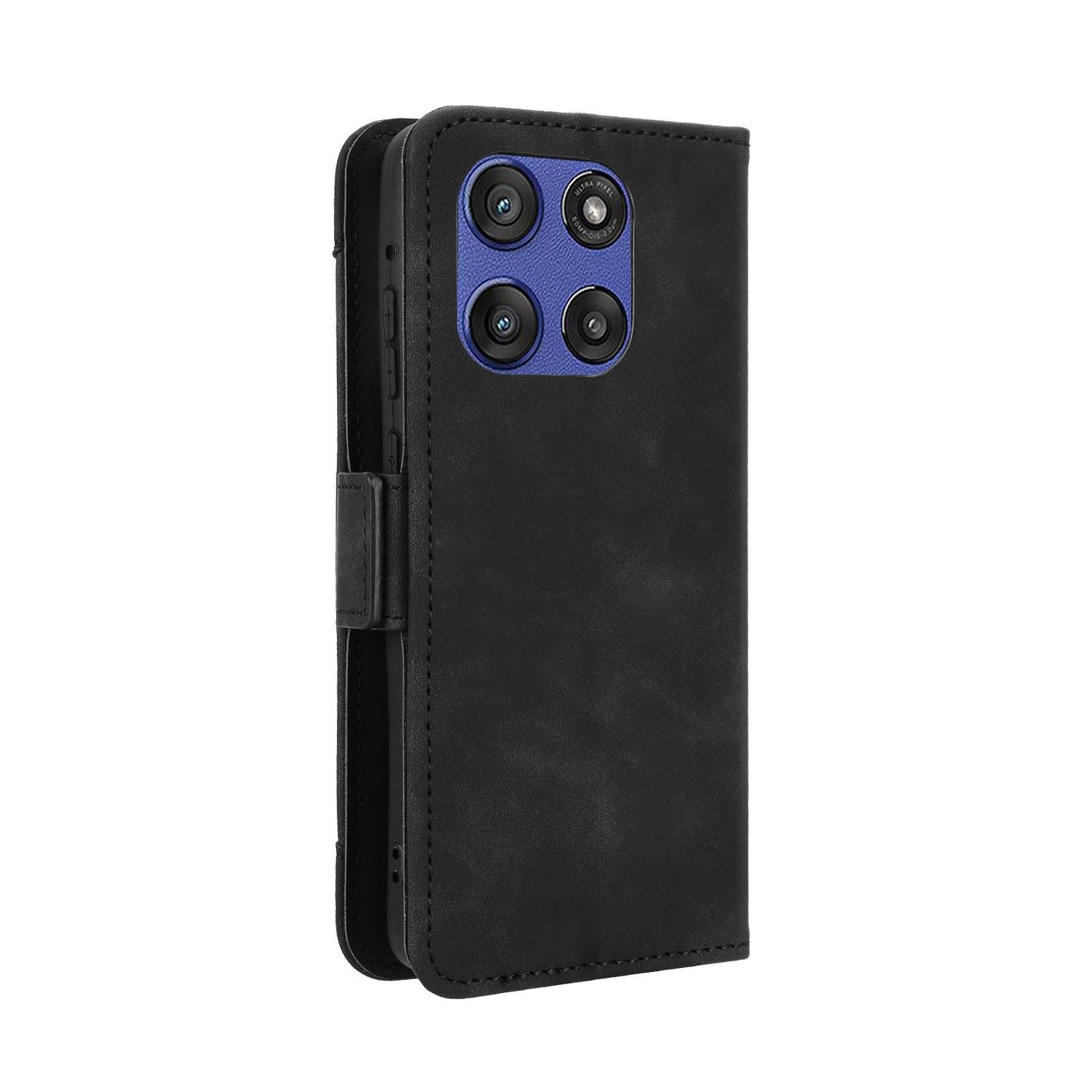 Motorola Moto G Stylus 5G 2025 Skin Feel PU Leather Wallet Phone Case with Card Slots, Cash Pocket, Magnetic Closure, Built-In Stand, Full Protection TPU Cover