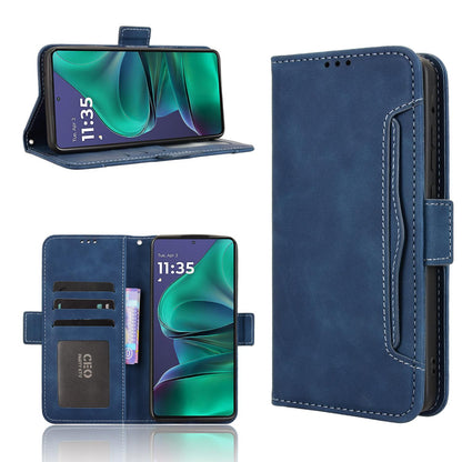 Motorola Moto G Stylus 5G 2025 Skin Feel PU Leather Wallet Phone Case with Card Slots, Cash Pocket, Magnetic Closure, Built-In Stand, Full Protection TPU Cover