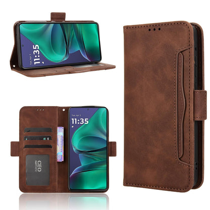 Motorola Moto G Stylus 5G 2025 Skin Feel PU Leather Wallet Phone Case with Card Slots, Cash Pocket, Magnetic Closure, Built-In Stand, Full Protection TPU Cover