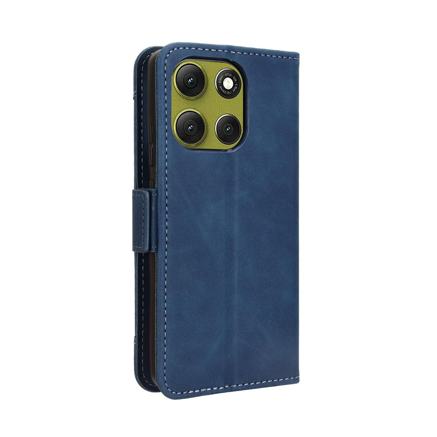 Motorola Moto G86 Power 5G Skin Feel PU Leather Wallet Phone Case with Card Slots, Cash Pocket, Magnetic Closure, Built-In Stand, Full Protection TPU Cover