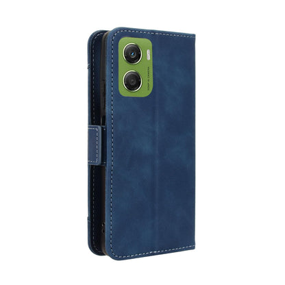 Motorola Moto G06 Skin Feel PU Leather Wallet Phone Case with Card Slots, Cash Pocket, Magnetic Closure, Built-In Stand, Full Protection TPU Cover