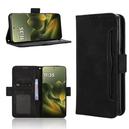 Motorola Edge 70 5G Skin Feel PU Leather Wallet Phone Case with Card Slots, Cash Pocket, Magnetic Closure, Built-In Stand, Full Protection TPU Cover