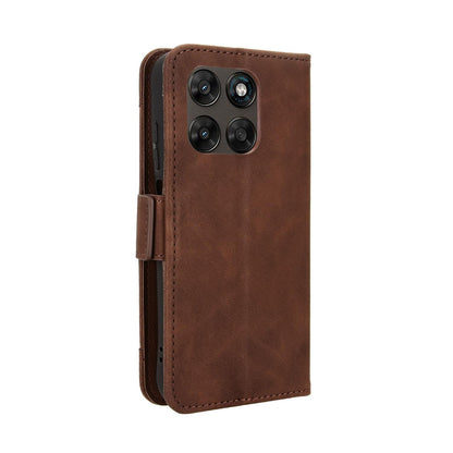 Motorola Moto G67 Skin Feel PU Leather Wallet Phone Case with Card Slots, Cash Pocket, Magnetic Closure, Built-In Stand, Full Protection TPU Cover