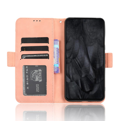 Google Pixel 8 Pro Skin Feel PU Leather Wallet Phone Case with Card Slots, Cash Pocket, Magnetic Closure, Built-In Stand, Full Protection TPU Cover