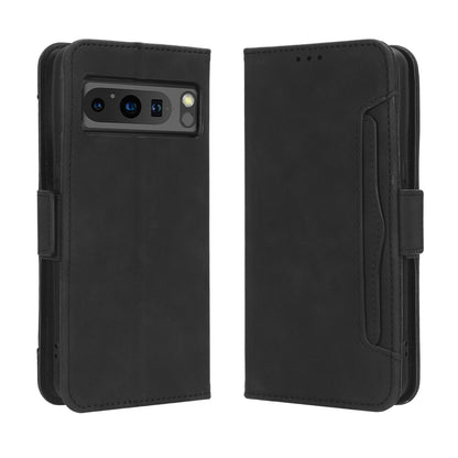 Google Pixel 8 Pro Skin Feel PU Leather Wallet Phone Case with Card Slots, Cash Pocket, Magnetic Closure, Built-In Stand, Full Protection TPU Cover