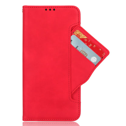 Google Pixel 8 Skin Feel PU Leather Wallet Phone Case with Card Slots, Cash Pocket, Magnetic Closure, Built-In Stand, Full Protection TPU Cover