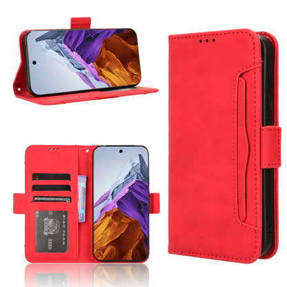 Google Pixel 9 Pro Skin Feel PU Leather Wallet Phone Case with Card Slots, Cash Pocket, Magnetic Closure, Built-In Stand, Full Protection TPU Cover