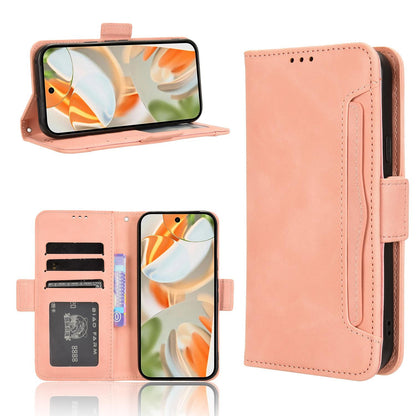 Google Pixel 10 Pro XL Skin Feel PU Leather Wallet Phone Case with Card Slots, Cash Pocket, Magnetic Closure, Built-In Stand, Full Protection TPU Cover