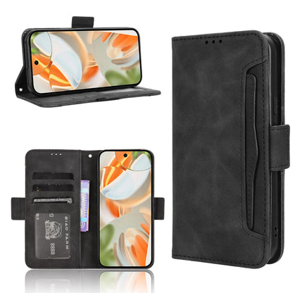 Google Pixel 10 Pro XL Skin Feel PU Leather Wallet Phone Case with Card Slots, Cash Pocket, Magnetic Closure, Built-In Stand, Full Protection TPU Cover