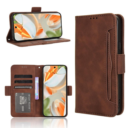 Google Pixel 10 Pro XL Skin Feel PU Leather Wallet Phone Case with Card Slots, Cash Pocket, Magnetic Closure, Built-In Stand, Full Protection TPU Cover