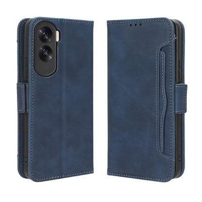 Honor X50i Skin Feel PU Leather Wallet Phone Case with Card Slots, Cash Pocket, Magnetic Closure, Built-In Stand, Full Protection TPU Cover