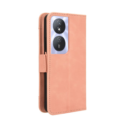 Honor Play 50 Plus Skin Feel PU Leather Wallet Phone Case with Card Slots, Cash Pocket, Magnetic Closure, Built-In Stand, Full Protection TPU Cover