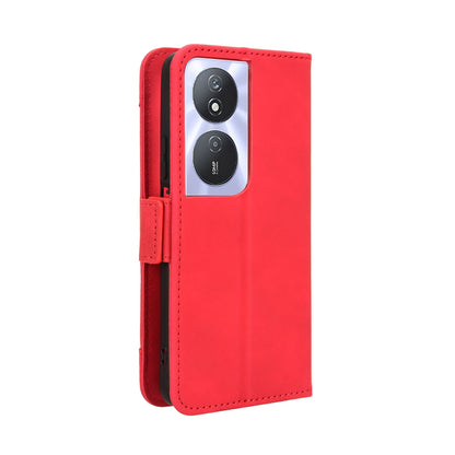 Honor Play 50 Plus Skin Feel PU Leather Wallet Phone Case with Card Slots, Cash Pocket, Magnetic Closure, Built-In Stand, Full Protection TPU Cover