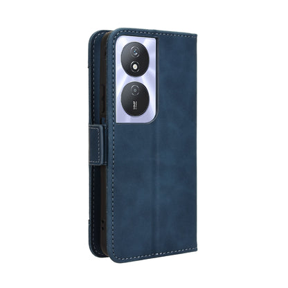 Honor Play 50 Plus Skin Feel PU Leather Wallet Phone Case with Card Slots, Cash Pocket, Magnetic Closure, Built-In Stand, Full Protection TPU Cover