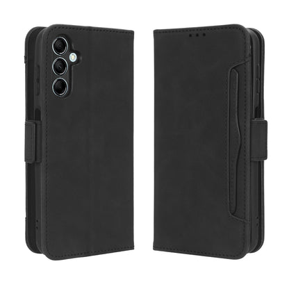 Samsung Galaxy M34 5G Skin Feel PU Leather Wallet Phone Case with Card Slots, Cash Pocket, Magnetic Closure, Built-In Stand, Full Protection TPU Cover