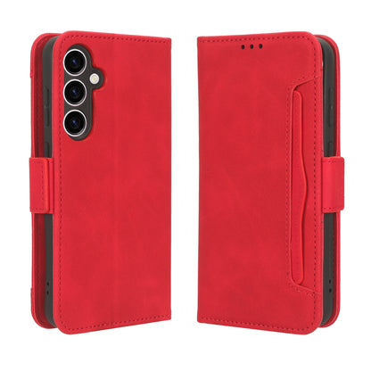 Samsung Galaxy S23 FE 5G Skin Feel PU Leather Wallet Phone Case with Card Slots, Cash Pocket, Magnetic Closure, Built-In Stand, Full Protection TPU Cover