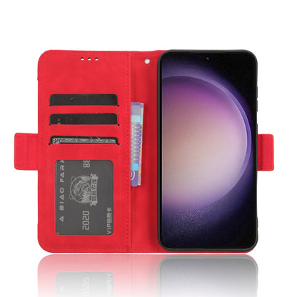 Samsung Galaxy S23 FE 5G Skin Feel PU Leather Wallet Phone Case with Card Slots, Cash Pocket, Magnetic Closure, Built-In Stand, Full Protection TPU Cover