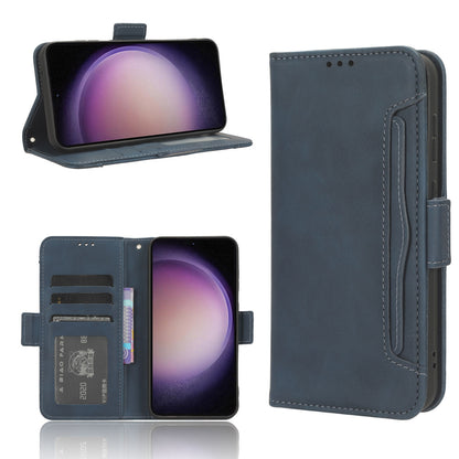 Samsung Galaxy S23 FE 5G Skin Feel PU Leather Wallet Phone Case with Card Slots, Cash Pocket, Magnetic Closure, Built-In Stand, Full Protection TPU Cover