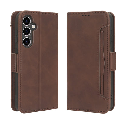Samsung Galaxy S23 FE 5G Skin Feel PU Leather Wallet Phone Case with Card Slots, Cash Pocket, Magnetic Closure, Built-In Stand, Full Protection TPU Cover