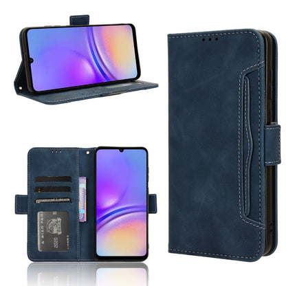 Samsung Galaxy A05 4G Skin Feel PU Leather Wallet Phone Case with Card Slots, Cash Pocket, Magnetic Closure, Built-In Stand, Full Protection TPU Cover