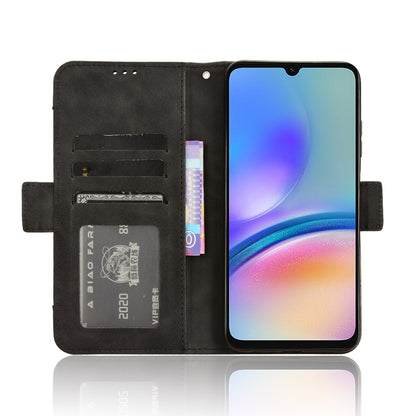 Samsung Galaxy A05s 4G Skin Feel PU Leather Wallet Phone Case with Card Slots, Cash Pocket, Magnetic Closure, Built-In Stand, Full Protection TPU Cover