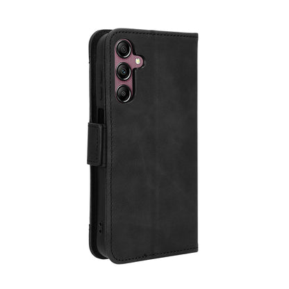 Samsung Galaxy A15 Skin Feel PU Leather Wallet Phone Case with Card Slots, Cash Pocket, Magnetic Closure, Built-In Stand, Full Protection TPU Cover