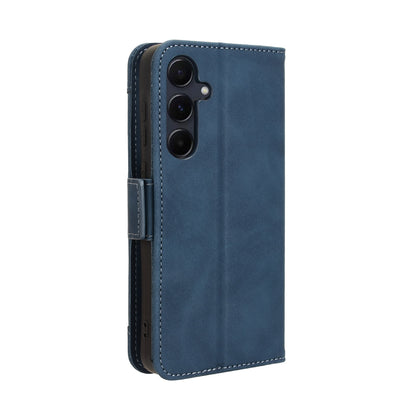 Samsung Galaxy A55 5G Skin Feel PU Leather Wallet Phone Case with Card Slots, Cash Pocket, Magnetic Closure, Built-In Stand, Full Protection TPU Cover