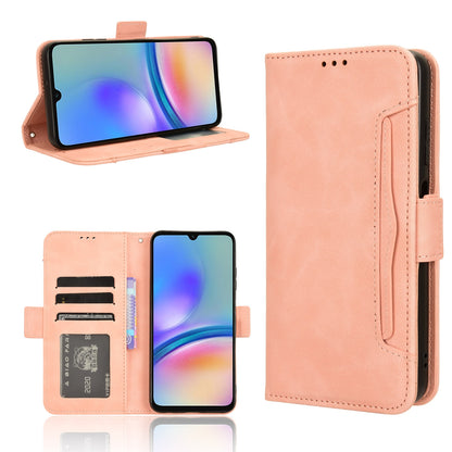 Samsung Galaxy M14 Skin Feel PU Leather Wallet Phone Case with Card Slots, Cash Pocket, Magnetic Closure, Built-In Stand, Full Protection TPU Cover