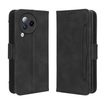 Xiaomi Civi 3 Skin Feel PU Leather Wallet Phone Case with Card Slots, Cash Pocket, Magnetic Closure, Built-In Stand, Full Protection TPU Cover
